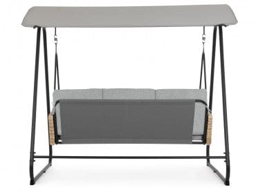 Bizzotto Dondolo da giardino Easy Grigio