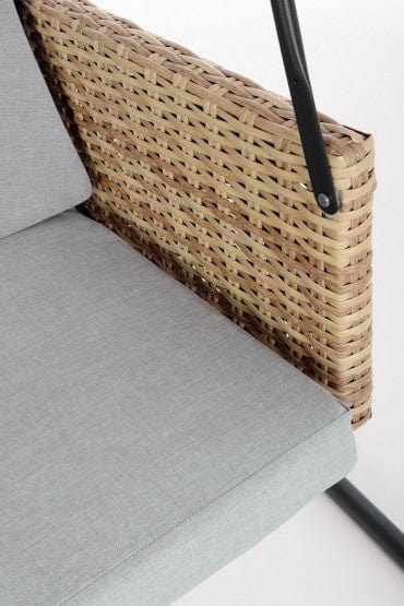Bizzotto Dondolo da giardino Easy Grigio