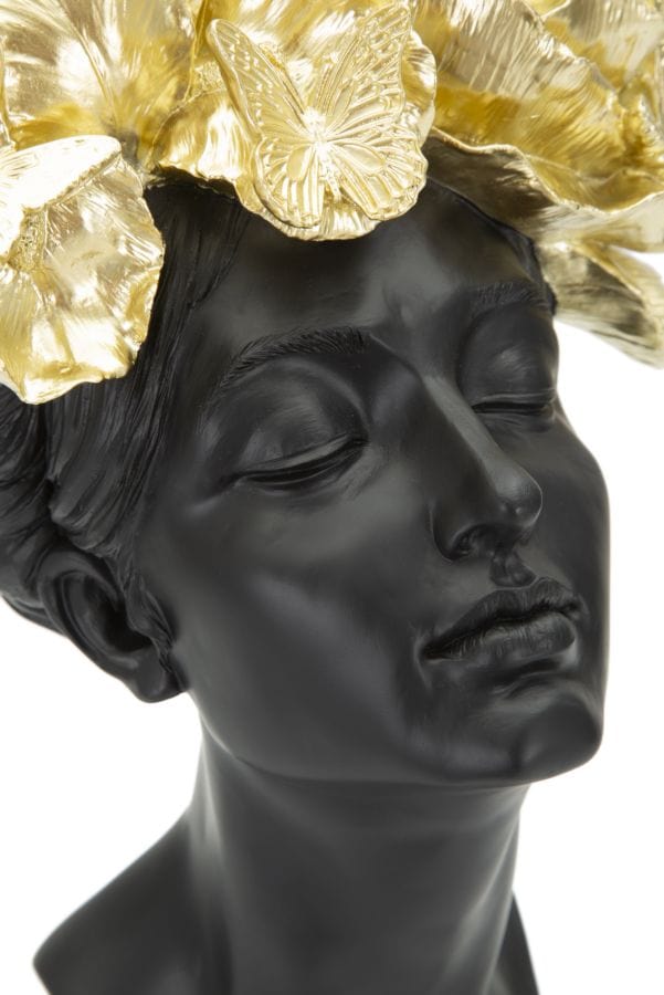 Mauro Ferretti Donna C/Farfalle In Testa cm 21x20x36,5