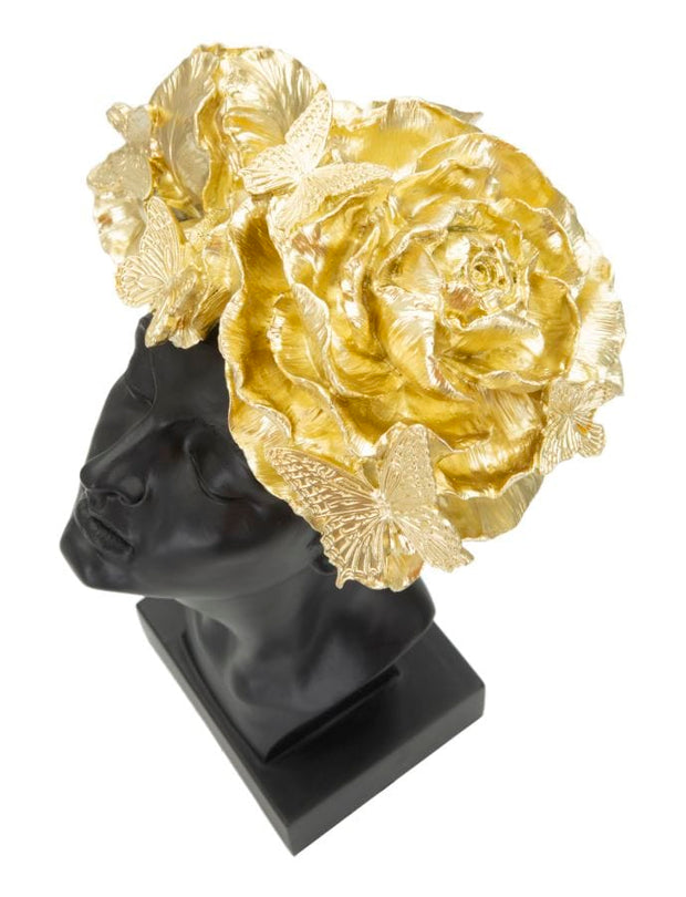 Mauro Ferretti Donna C/Farfalle In Testa cm 21x20x36,5
