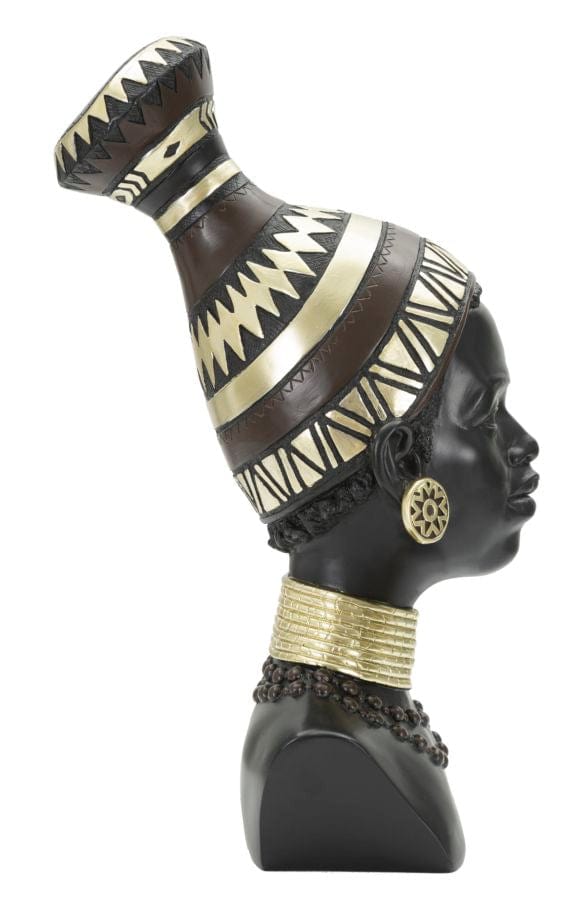 Mauro Ferretti Donna Masai Tribu cm 23x19x38,5