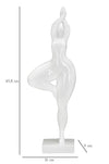 Mauro Ferretti Donnina Yoga cm 16x9x45,8