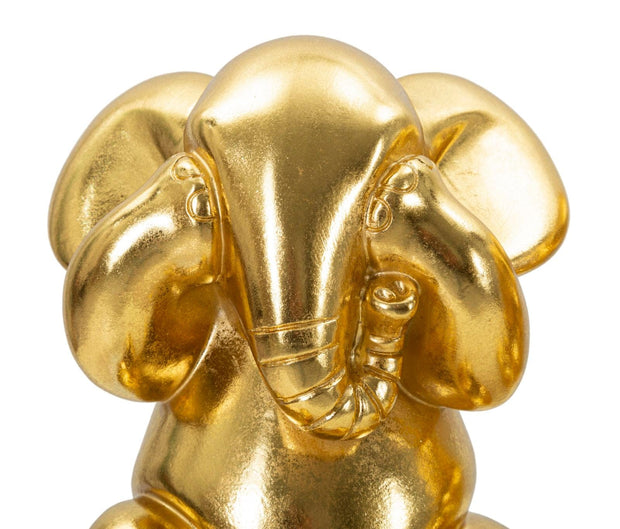 Mauro Ferretti Elefante Non Vedo/Non Sento/ Non Parlo Set 3 Pz cm Ø 15,5x20,5