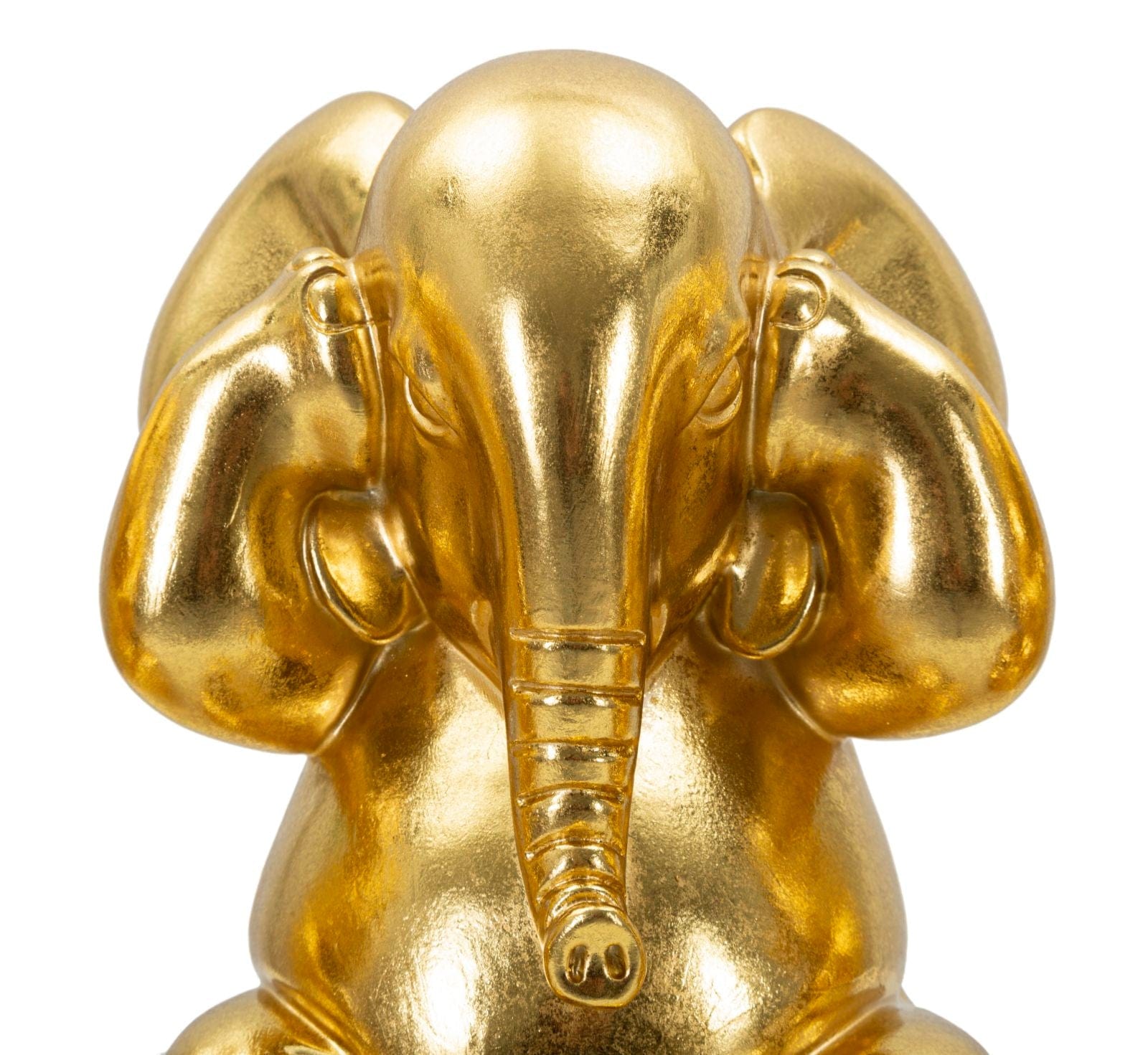 Mauro Ferretti Elefante Non Vedo/Non Sento/ Non Parlo Set 3 Pz cm Ø 15,5x20,5