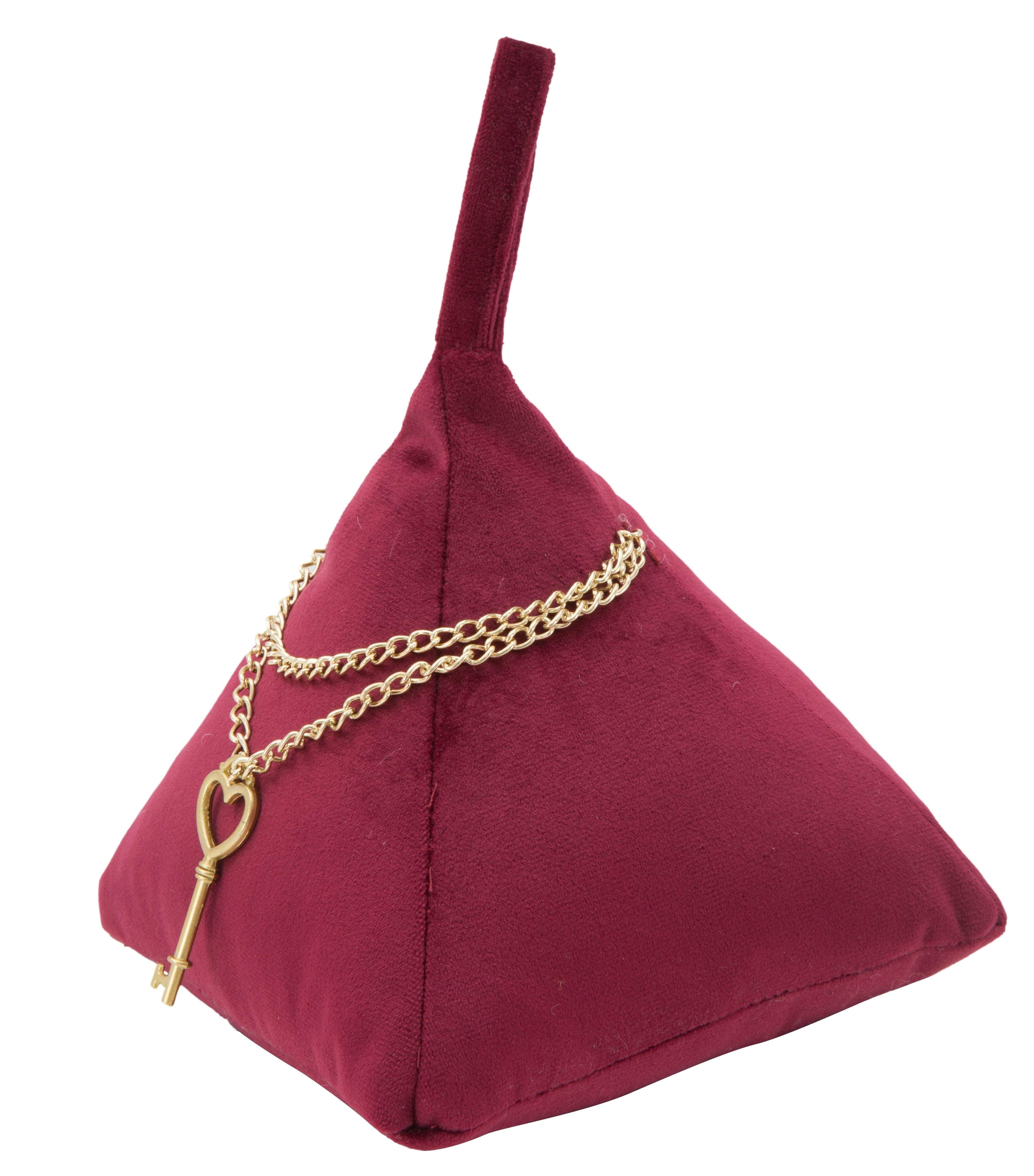 Mauro Ferretti F/Porte Triangle Bordeaux cm 14x14x20
