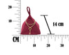 Mauro Ferretti F/Porte Triangle Bordeaux cm 14x14x20