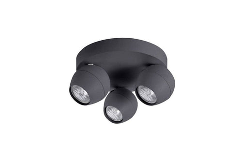 Azzarddo Faretto da soffitto Pera 3 Round AZ1255 Grigio