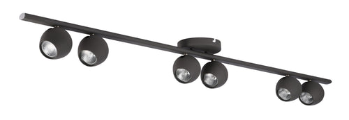 Azzarddo Faretto da soffitto Pera 6 AZ1257 Grigio