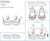 Maxlight Faretto da soffitto Signal II H0087 Nero