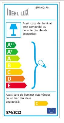 IdealLux Faretto da soffitto Swing FI1