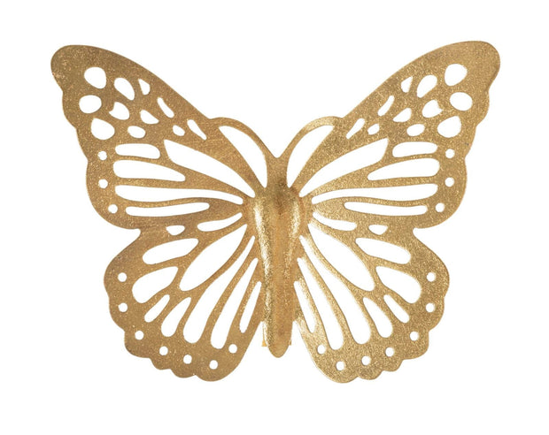 Mauro Ferretti Farfalle Da Muro Set 4 Pz cm 35x2x29-25x2x19-20,5x2x16-16x2x12