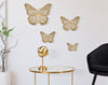 Mauro Ferretti Farfalle Da Muro Set 4 Pz cm 35x2x29-25x2x19-20,5x2x16-16x2x12