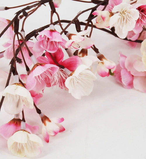 Moycor Filo di fiori artificiali Blossom Rosa