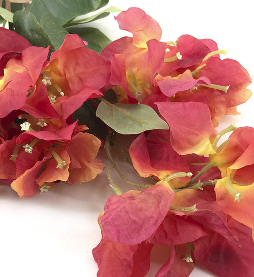 Moycor Filo di fiori artificiali Grace Bells Arancia