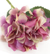 Moycor Filo di fiori artificiali Grace Hortensia Rosa