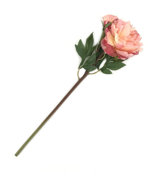 Moycor Filo di fiori artificiali Grace Peony Rosa