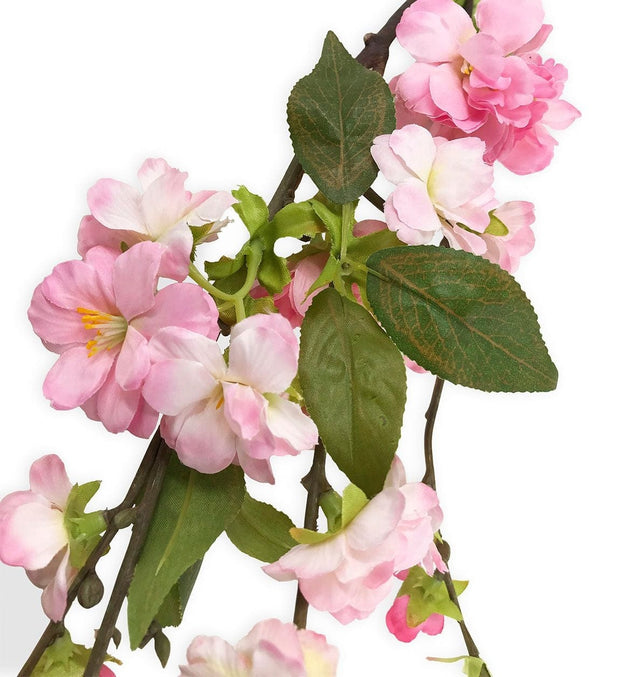 Moycor Filo di fiori artificiali Grace Rosa