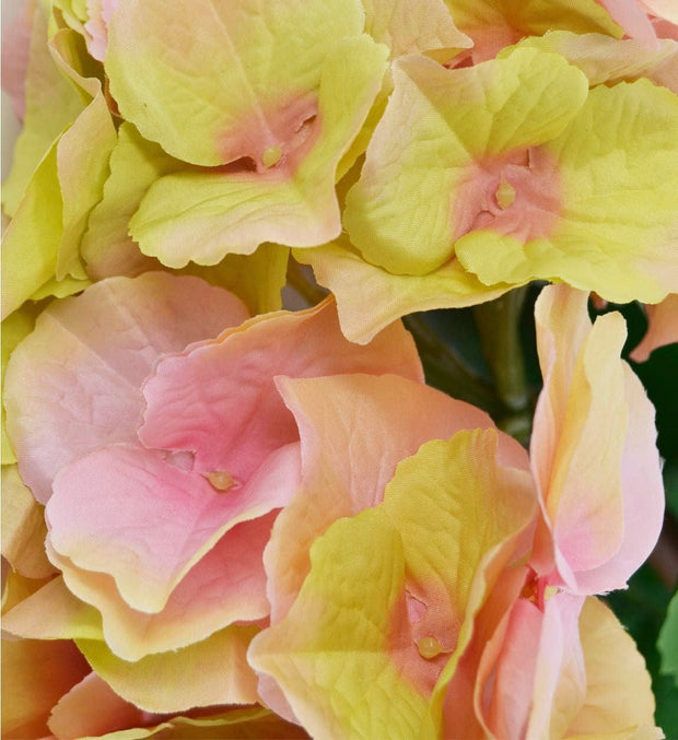 Moycor Filo di fiori artificiali Hortensia Rosa