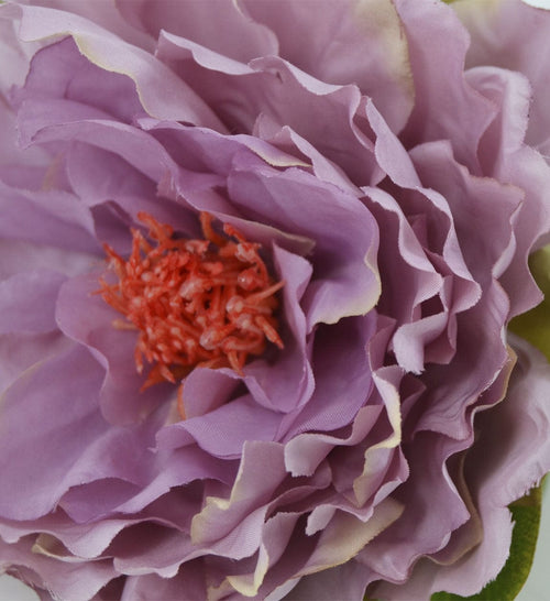Moycor Filo di fiori artificiali Peonia Golden Lilla