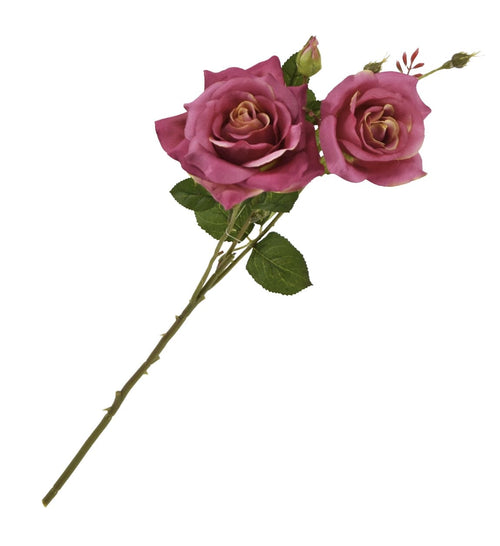 Moycor Filo di fiori artificiali Rosa Golden Rosa