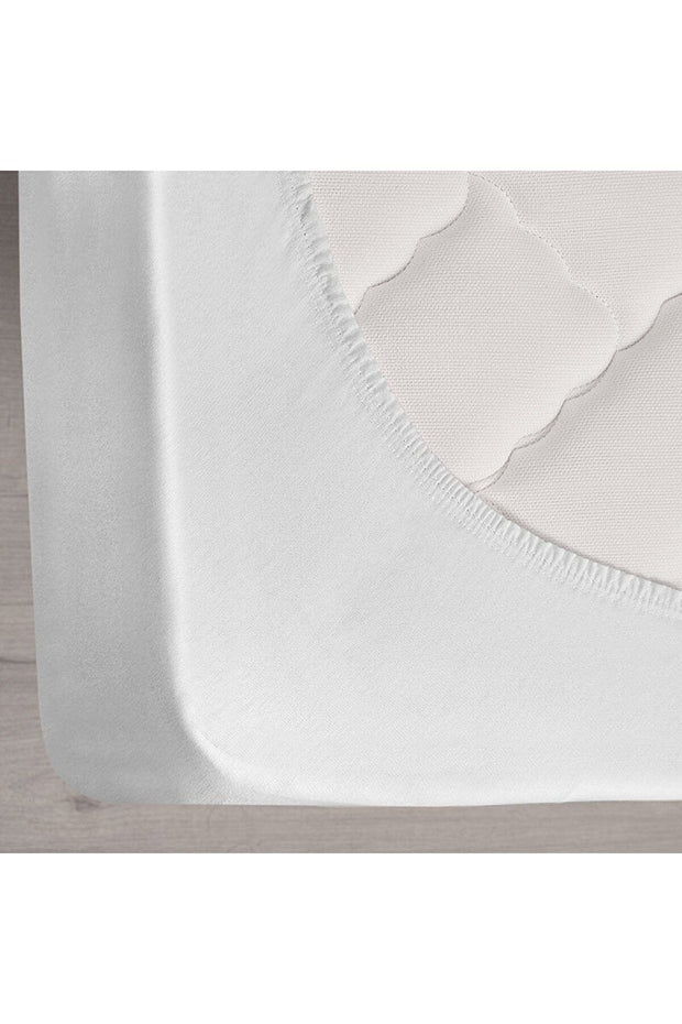 Hillkar Global Fodera per materasso Mila Home High-Quality Bianco