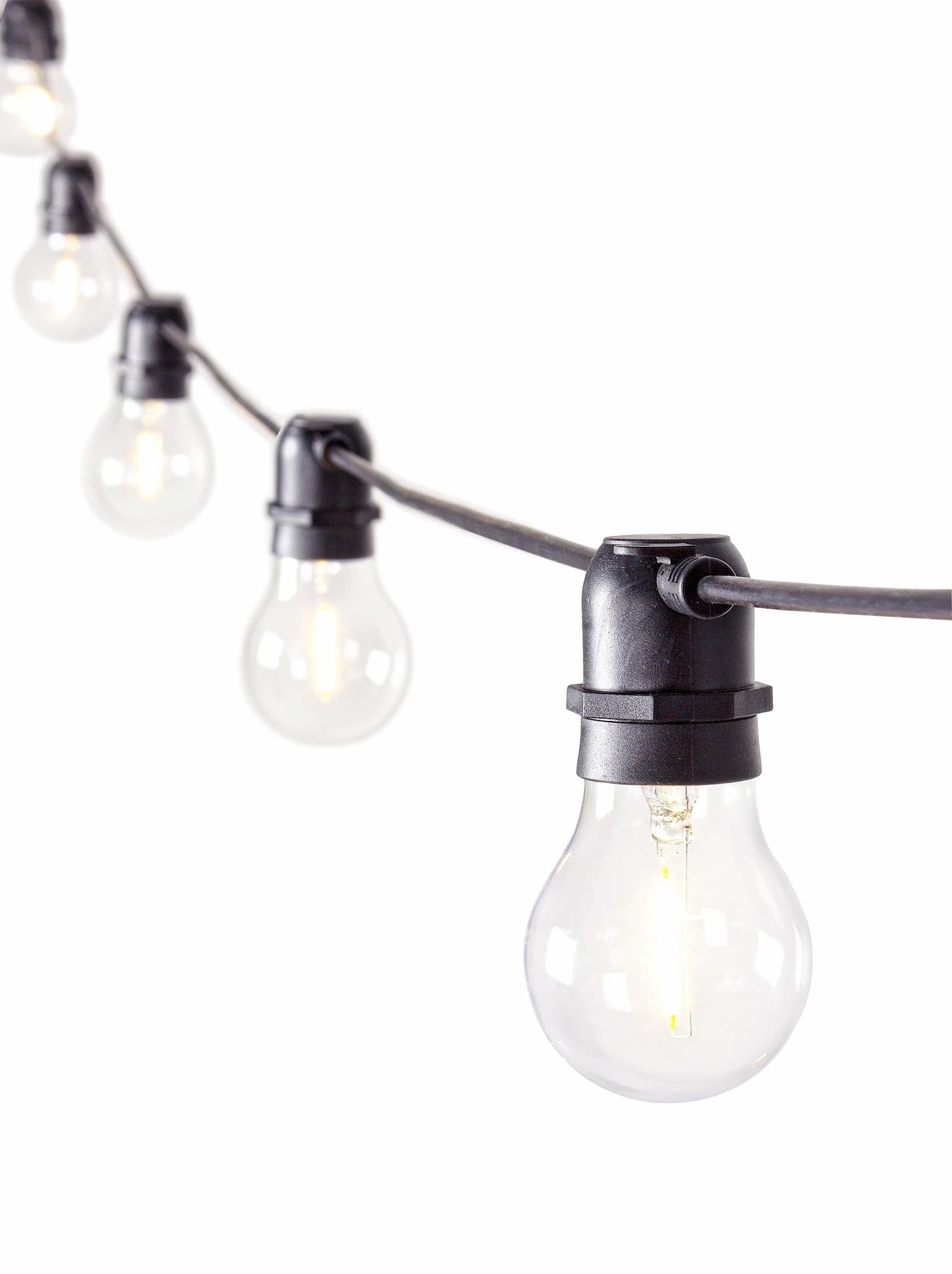 Bizzotto Ghirlanda luminosa LED da esterni, 10 luci LED Bright Trasparente