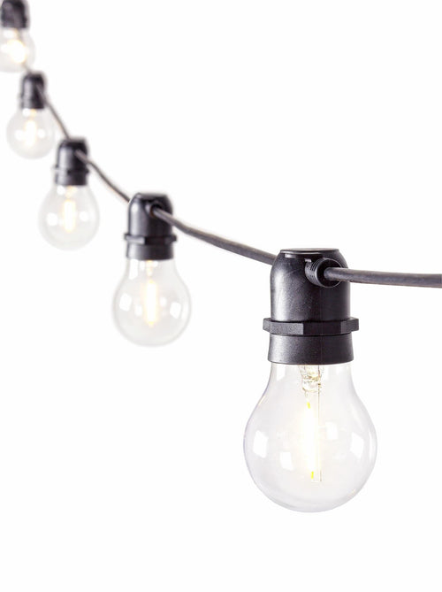 Bizzotto Ghirlanda luminosa LED da esterni, 10 luci LED Bright Trasparente