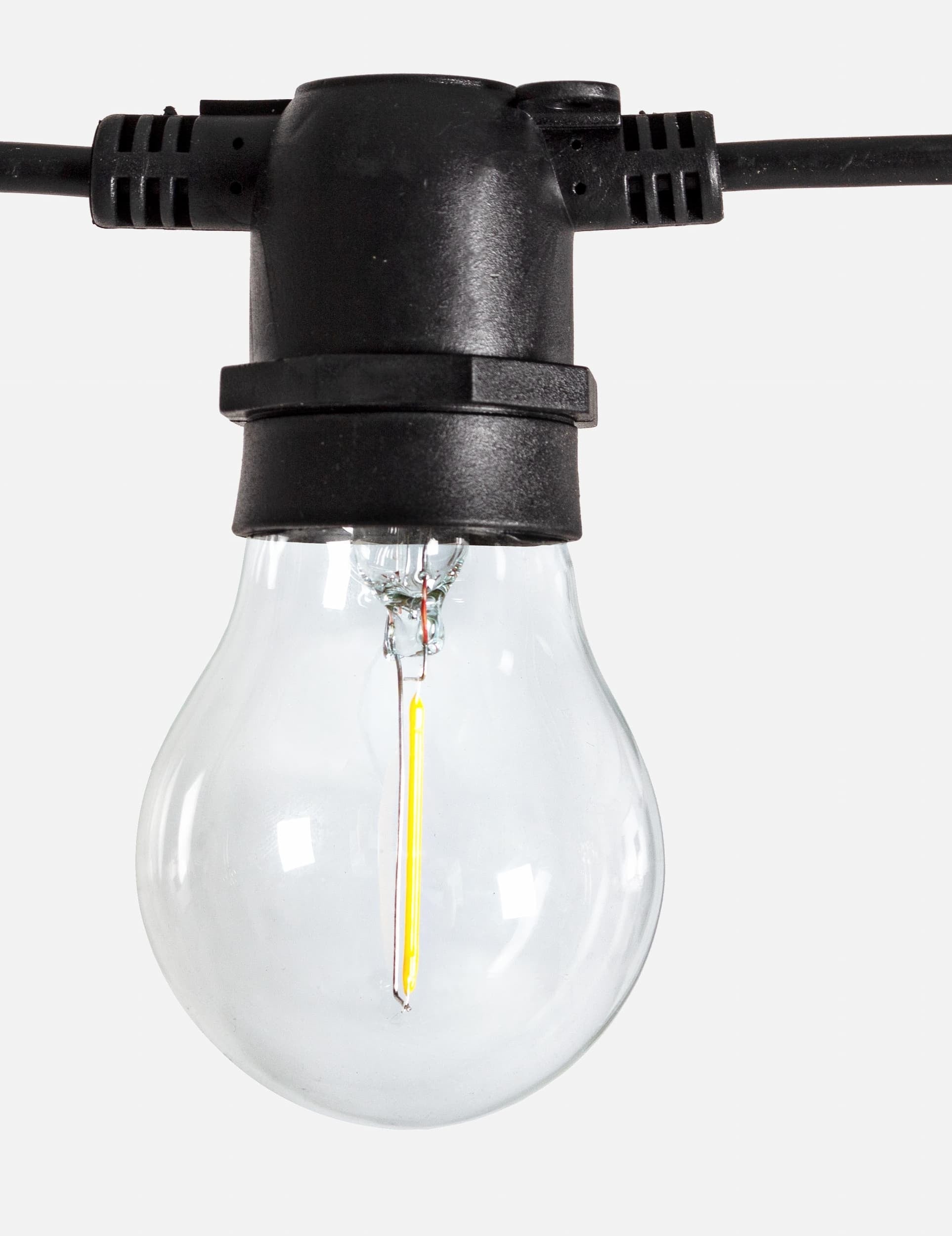 Bizzotto Ghirlanda luminosa LED da esterni, 10 luci LED Bright Trasparente