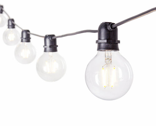Bizzotto Ghirlanda luminosa LED da esterni, 10 luci LED Brillant Trasparente