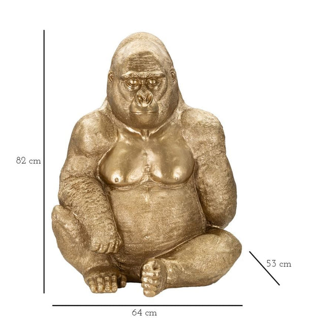 Mauro Ferretti Gorilla Gold cm 64x53x82