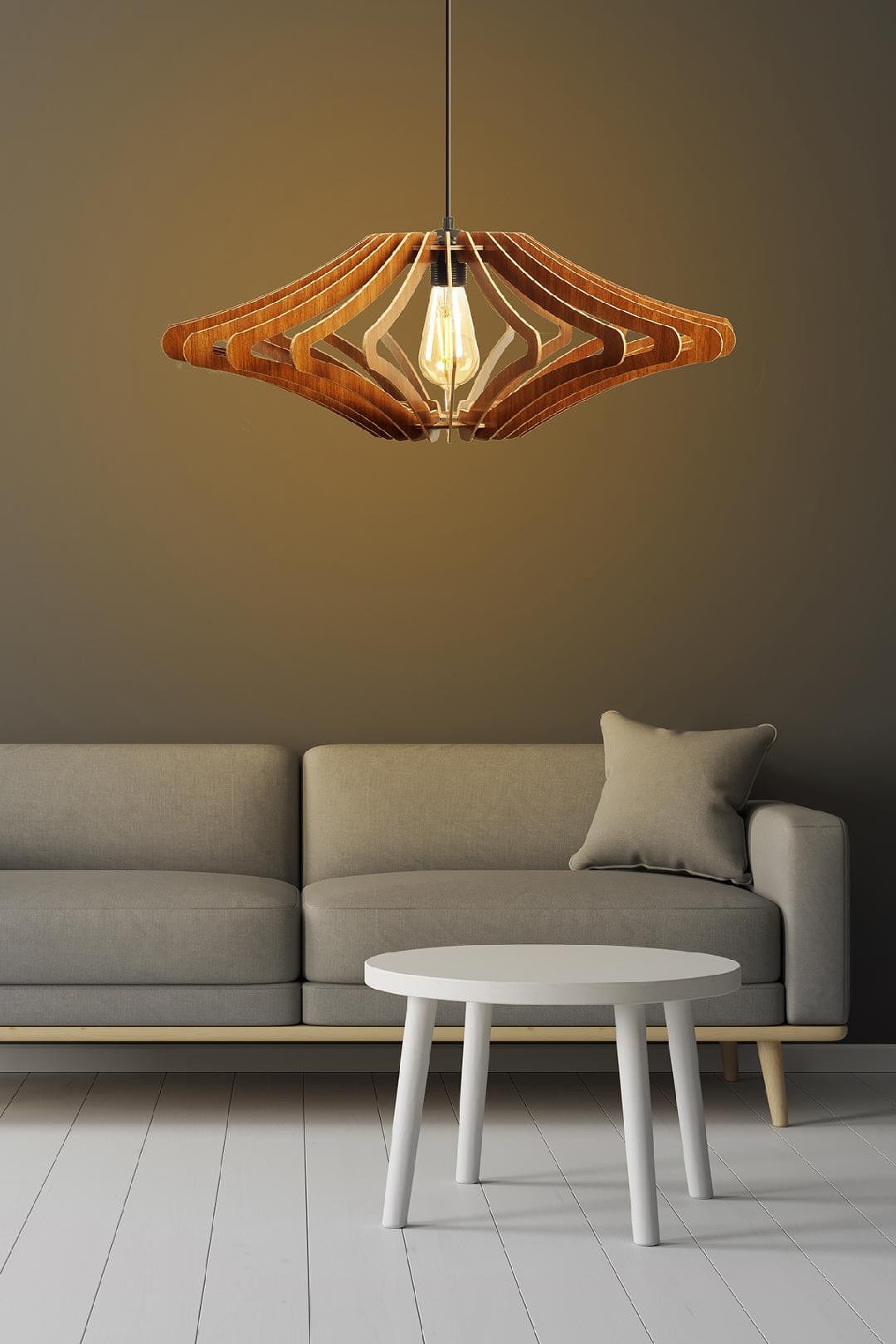 Lampada 168 Noce