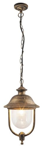 RabaLux Lampada a sospensione da esterno New York 8699 Oro