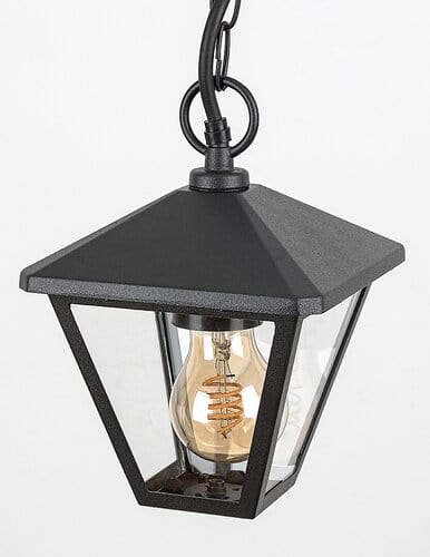 RabaLux Lampada a sospensione da esterno Paravento 7149 Nero
