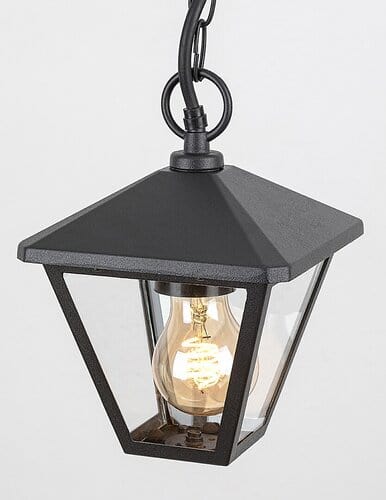 RabaLux Lampada a sospensione da esterno Paravento 7149 Nero