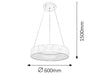 RabaLux Lampada Adeline 2510 Bianco