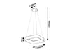 RabaLux Lampada Adeline 3927 Grigio