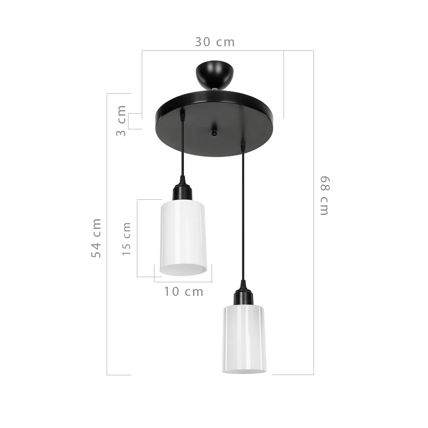 Oyo Lampada Aksel Nero