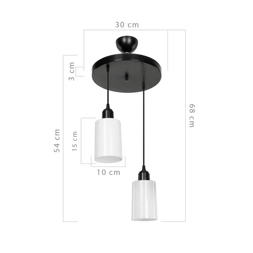 Oyo Lampada Aksel Nero