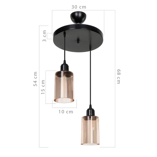 Oyo Lampada Aksel Nero