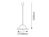 RabaLux Lampada Alabastro 3904 Bianco