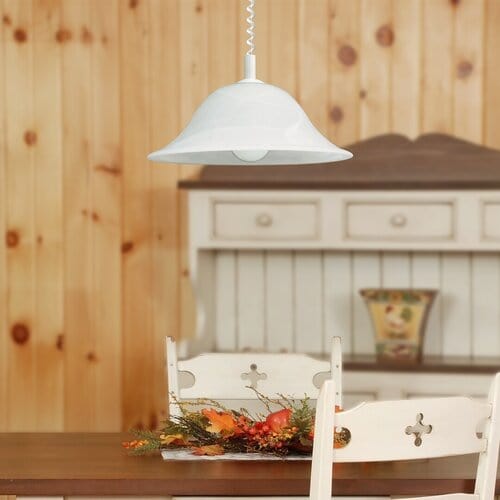 RabaLux Lampada Alabastro 3904 Bianco