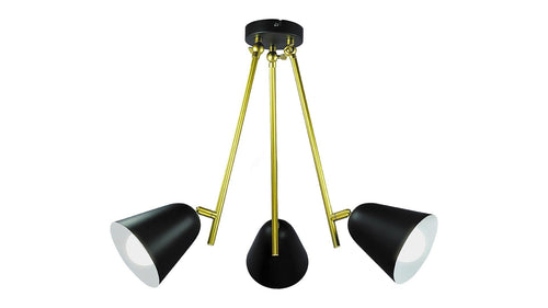 RabaLux Lampada Alder 5376 Nero
