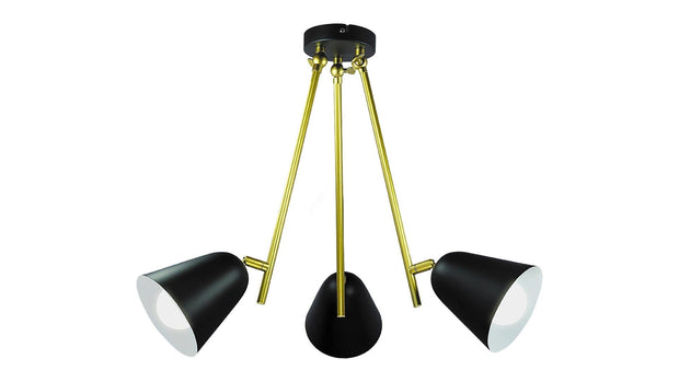 RabaLux Lampada Alder 5376 Nero