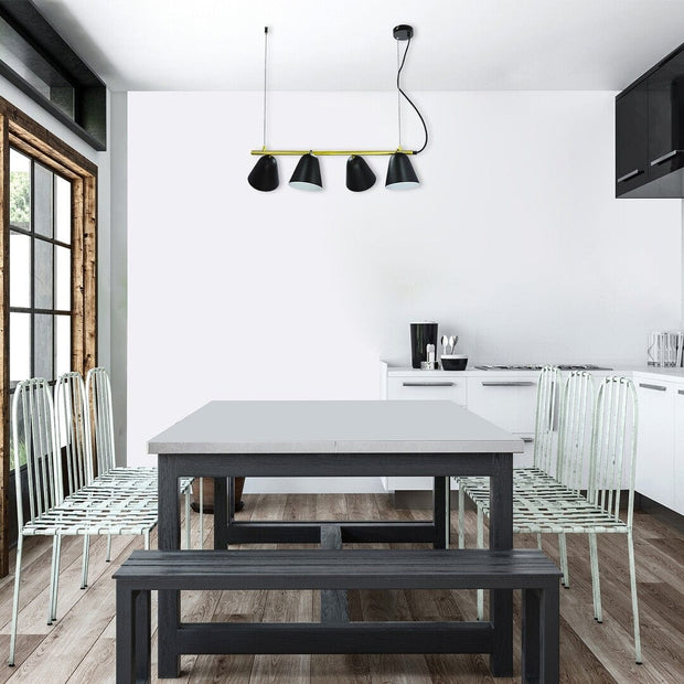 RabaLux Lampada Alder 5377 Nero