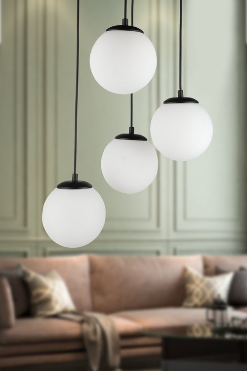 Oyo Lampada Alegro Bianco e Nero