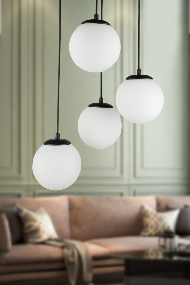 Oyo Lampada Alegro Bianco e Nero