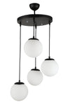 Oyo Lampada Alegro Bianco e Nero