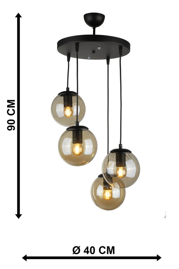 Oyo Lampada Alegro Nero