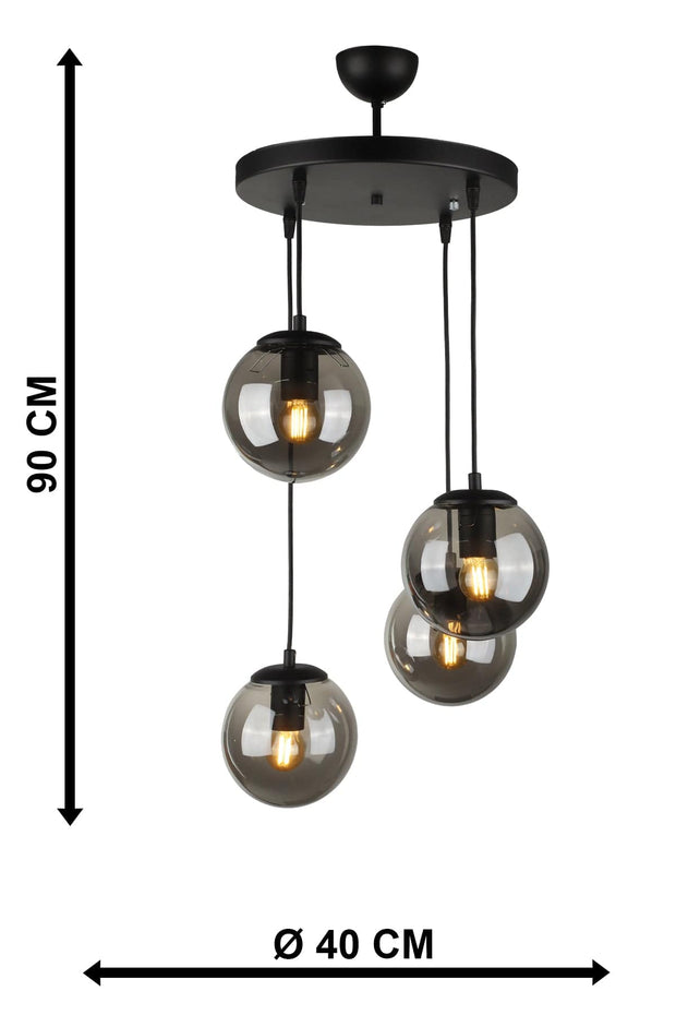 Oyo Lampada Alegro Nero