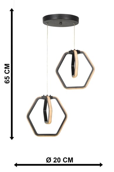 Oyo Lampada Alena Nero